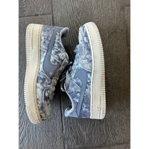 Nike Air Force 1 Blue Velvet Size 6Y